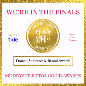 Finalist for Best Florist in Dorset with Muddy Stilettos Awards 2024