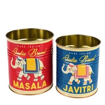 Storage tins- Elephant India blend